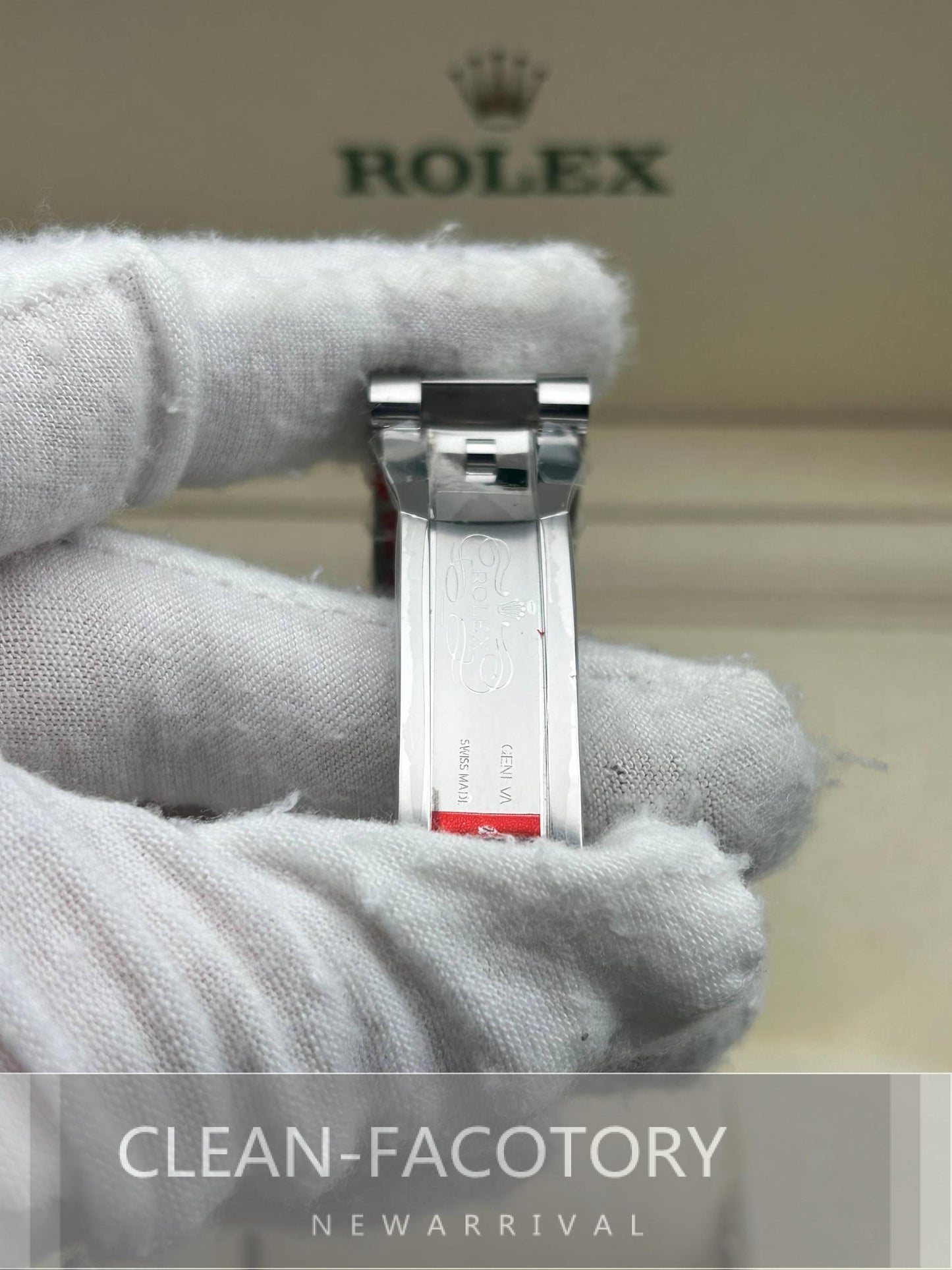 Day-Date 228239 40mm White Gold Ice Blue Dial Roman Markers President Clean Factory