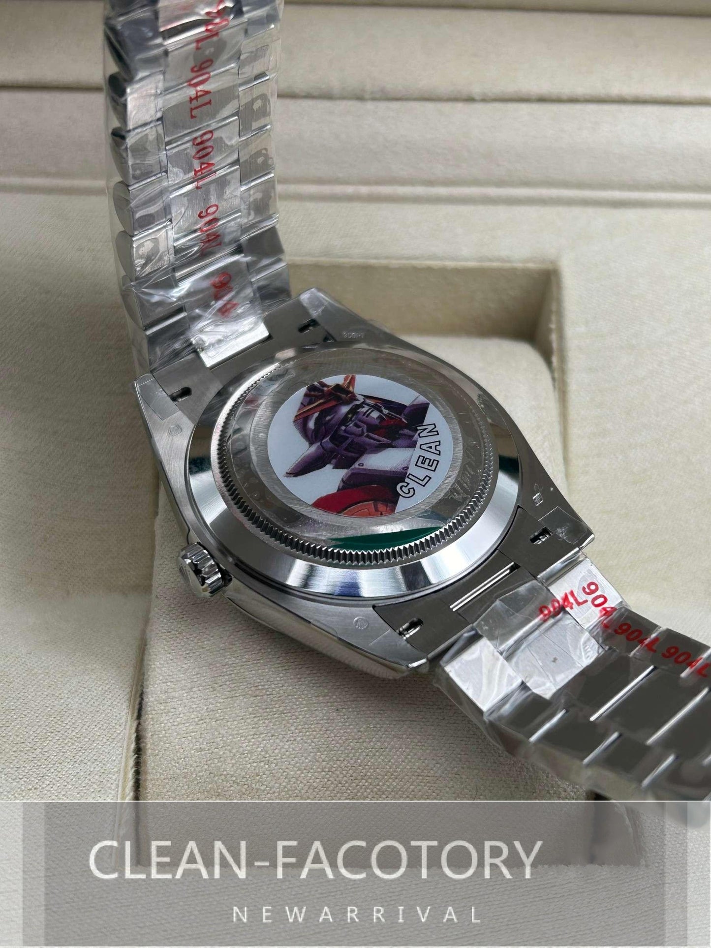 Day-Date 228239 40mm White Gold Ice Blue Dial Roman Markers President Clean Factory