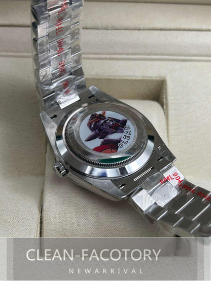 Day-Date 228239 40mm White Gold Ice Blue Dial Roman Markers President Clean Factory