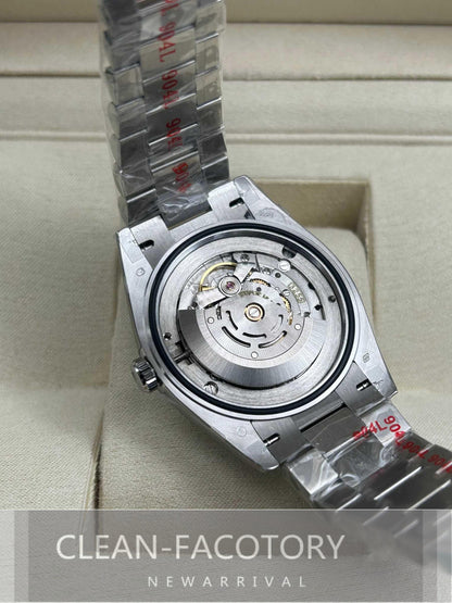 Day-Date 228239 40mm White Gold Ice Blue Dial Roman Markers President Clean Factory