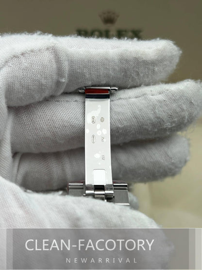 Day-Date 228239 40mm White Gold Olive Green Dial Roman Markers President Clean Factory