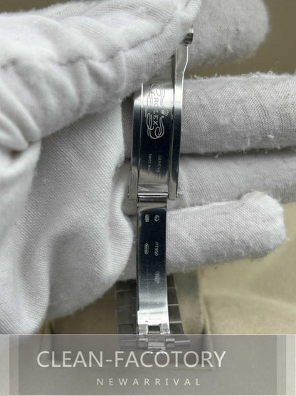 Day-Date 228239 40mm White Gold Silver Dial Baguette Diamonds President Clean Factory