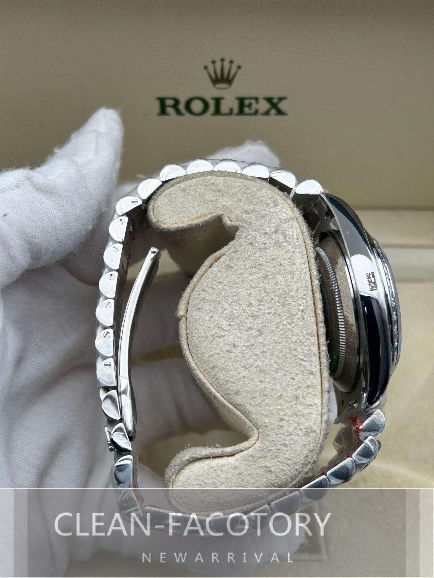 Day-Date 228396TBR 40mm Platinum Meteorite Dial Baguette Diamonds President Clean Factory