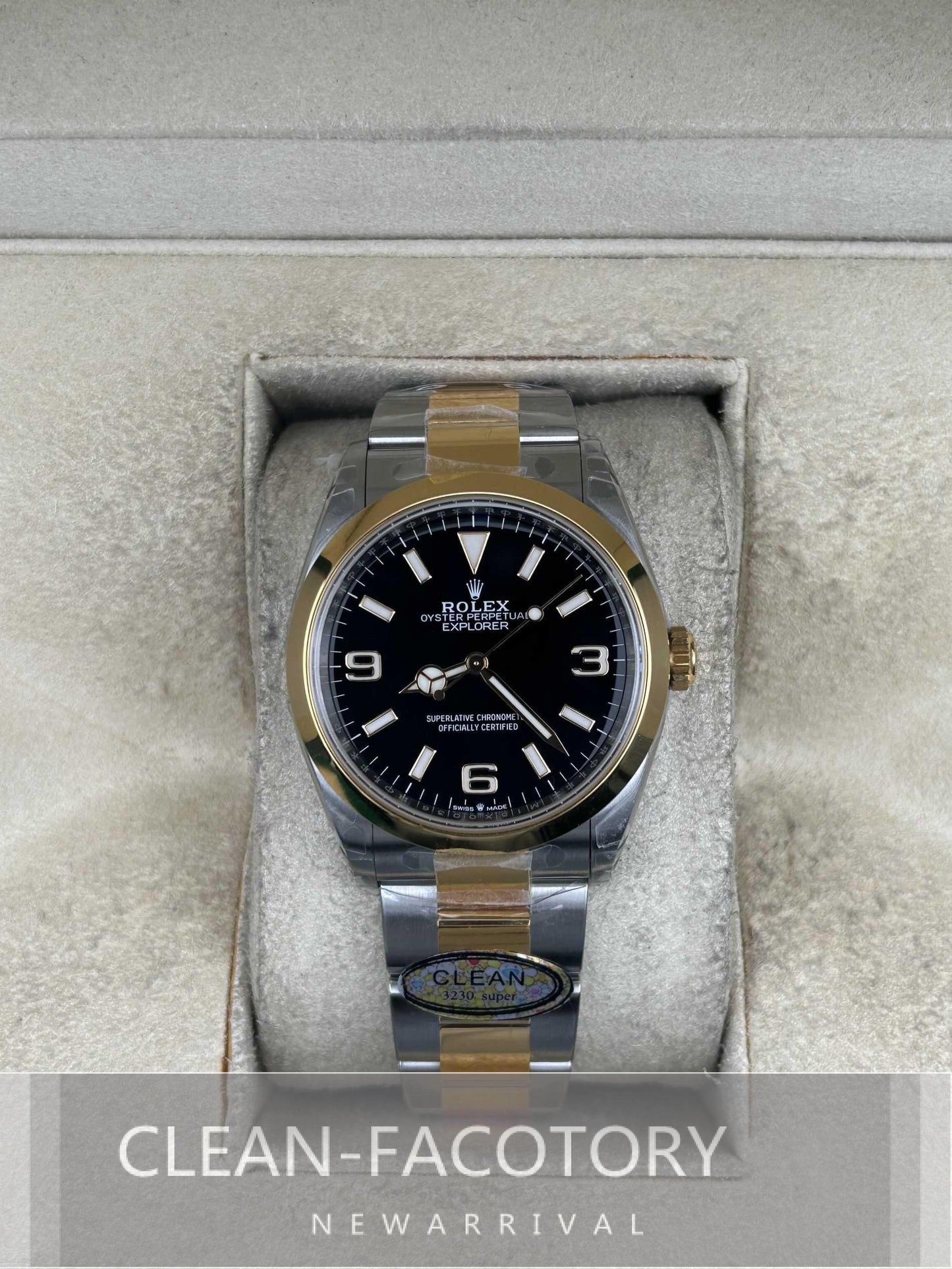 Explorer I 124273 'Rolesor' 36mm Two-Tone Clean Factory