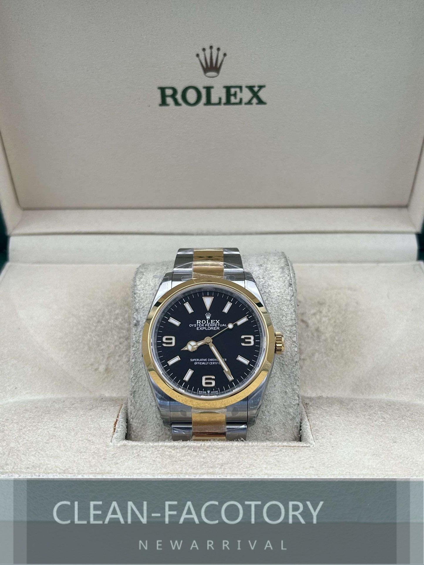 Explorer I 124273 'Rolesor' 36mm Two-Tone Clean Factory