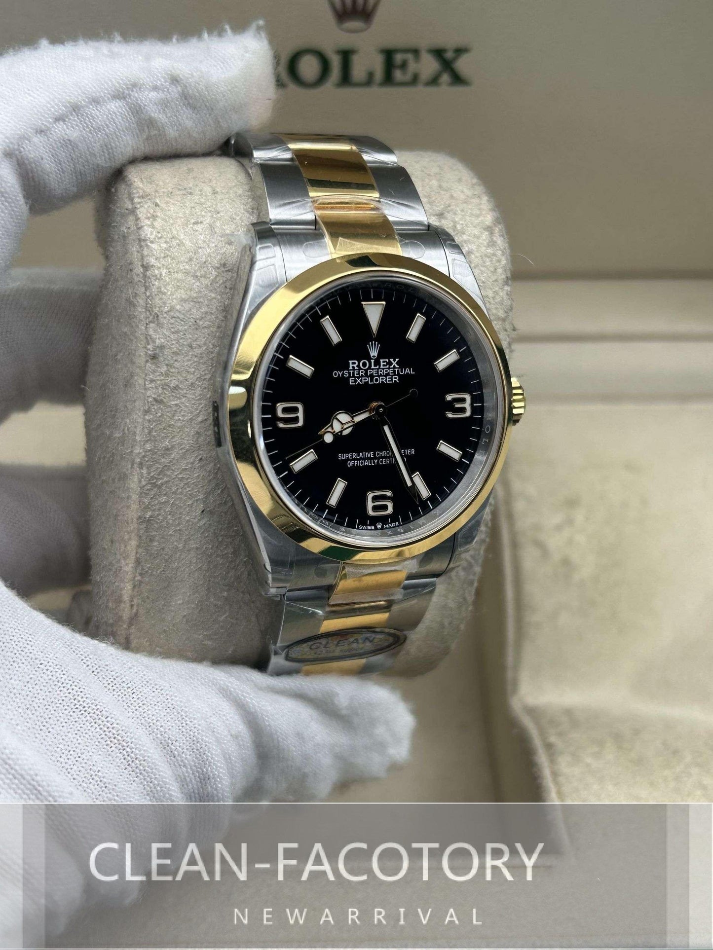 Explorer I 124273 'Rolesor' 36mm Two-Tone Clean Factory