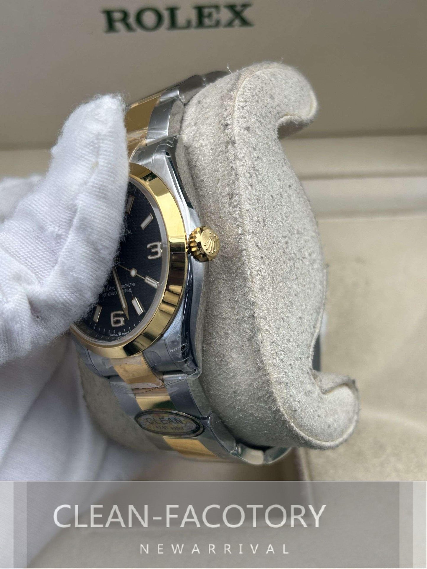 Explorer I 124273 'Rolesor' 36mm Two-Tone Clean Factory