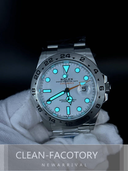 Explorer II 226570 42mm White Dial Clean Factory
