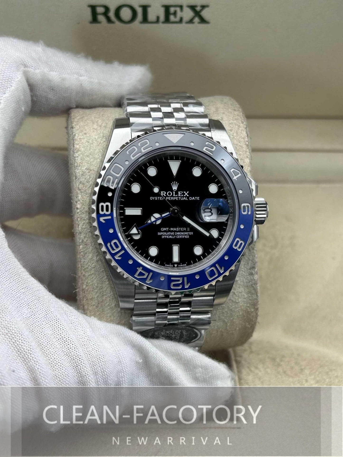 GMT-Master II 126710BLNR “Batman” 40mm Clean Factory