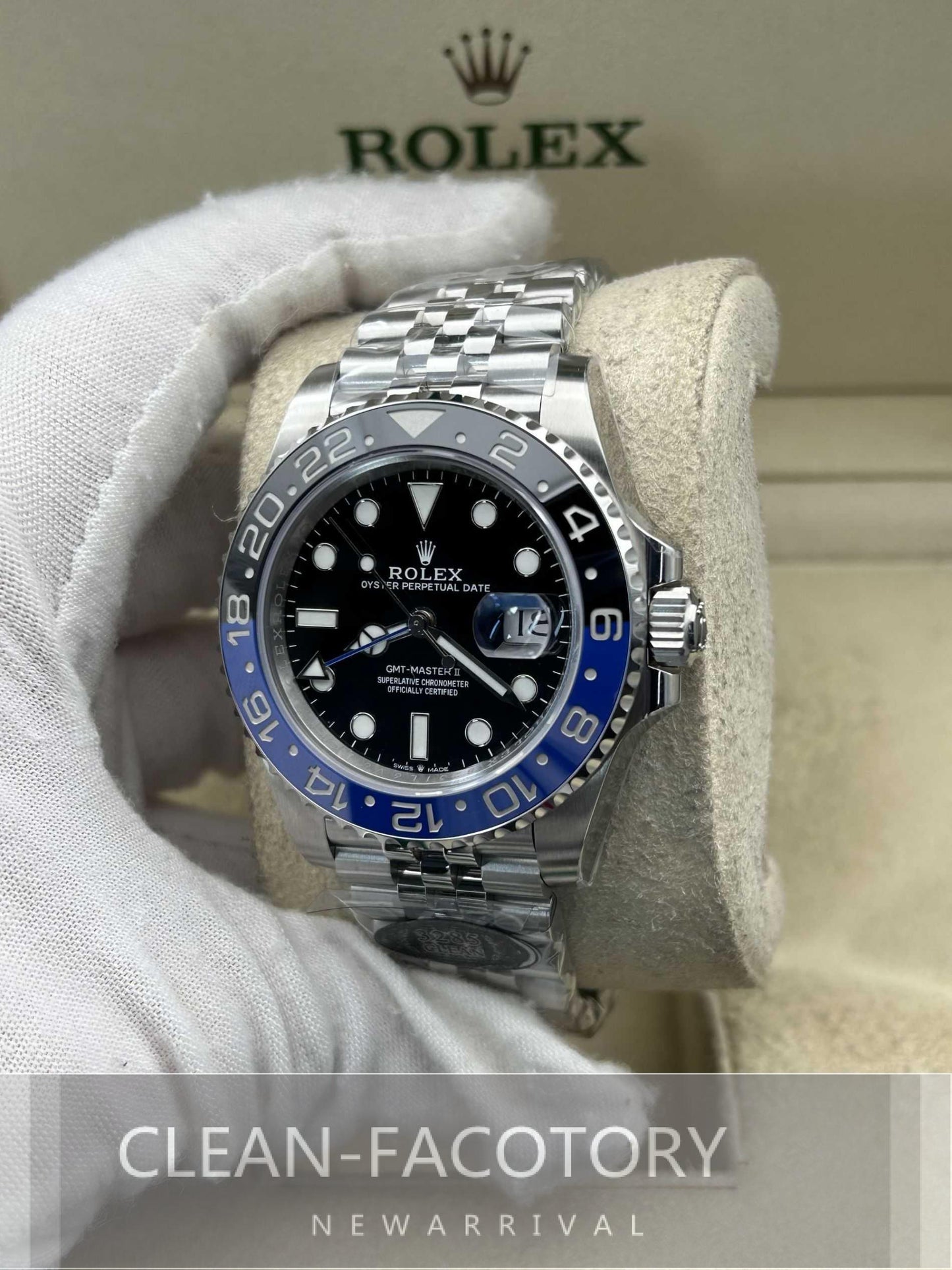GMT-Master II 126710BLNR “Batman” 40mm Clean Factory