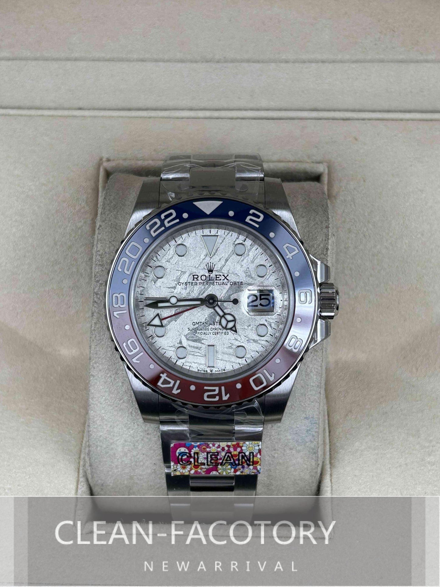 GMT-Master II 126710BLRO “Meteorite Dial” 40mm Clean Factory