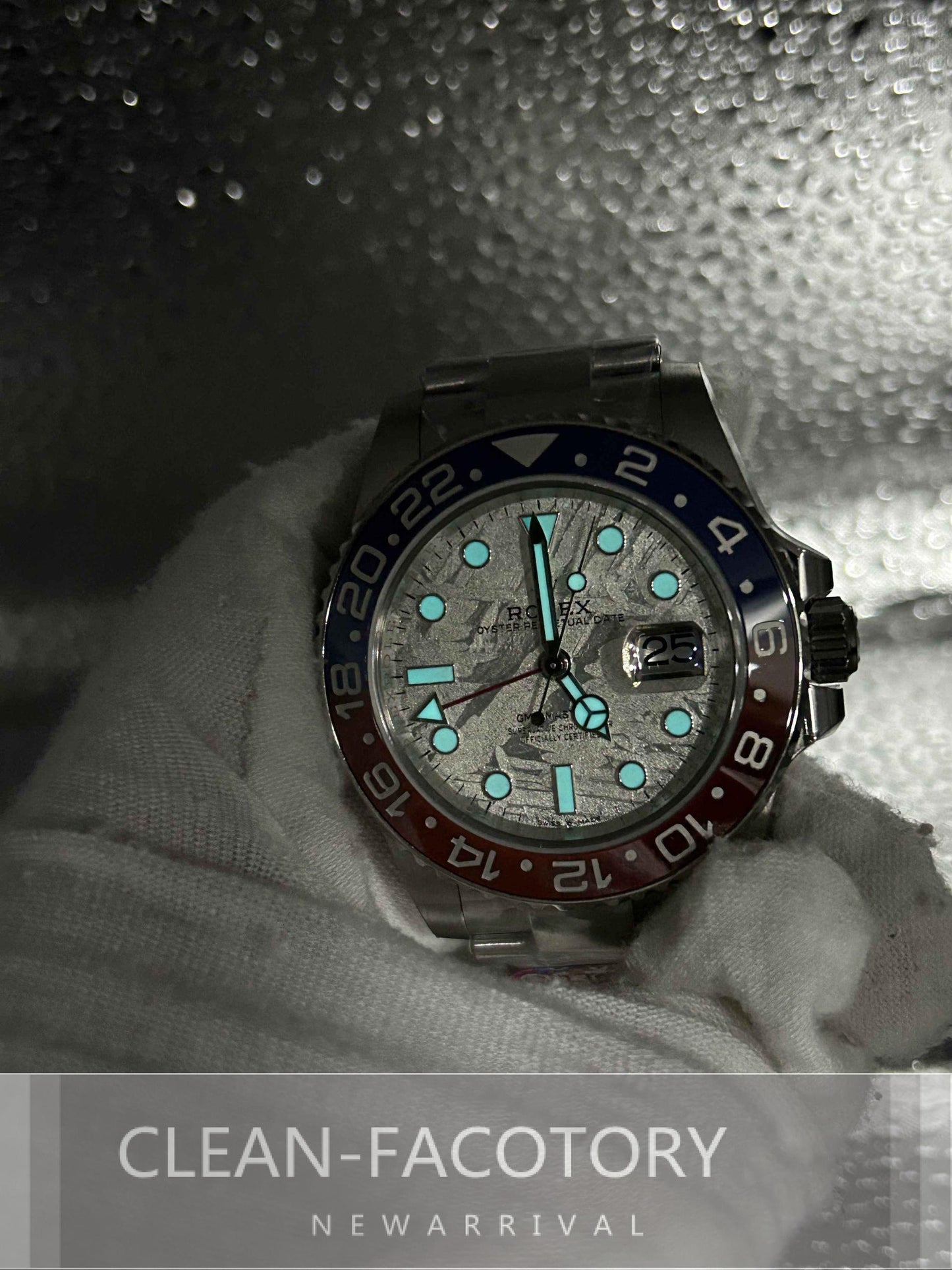 GMT-Master II 126710BLRO “Meteorite Dial” 40mm Clean Factory