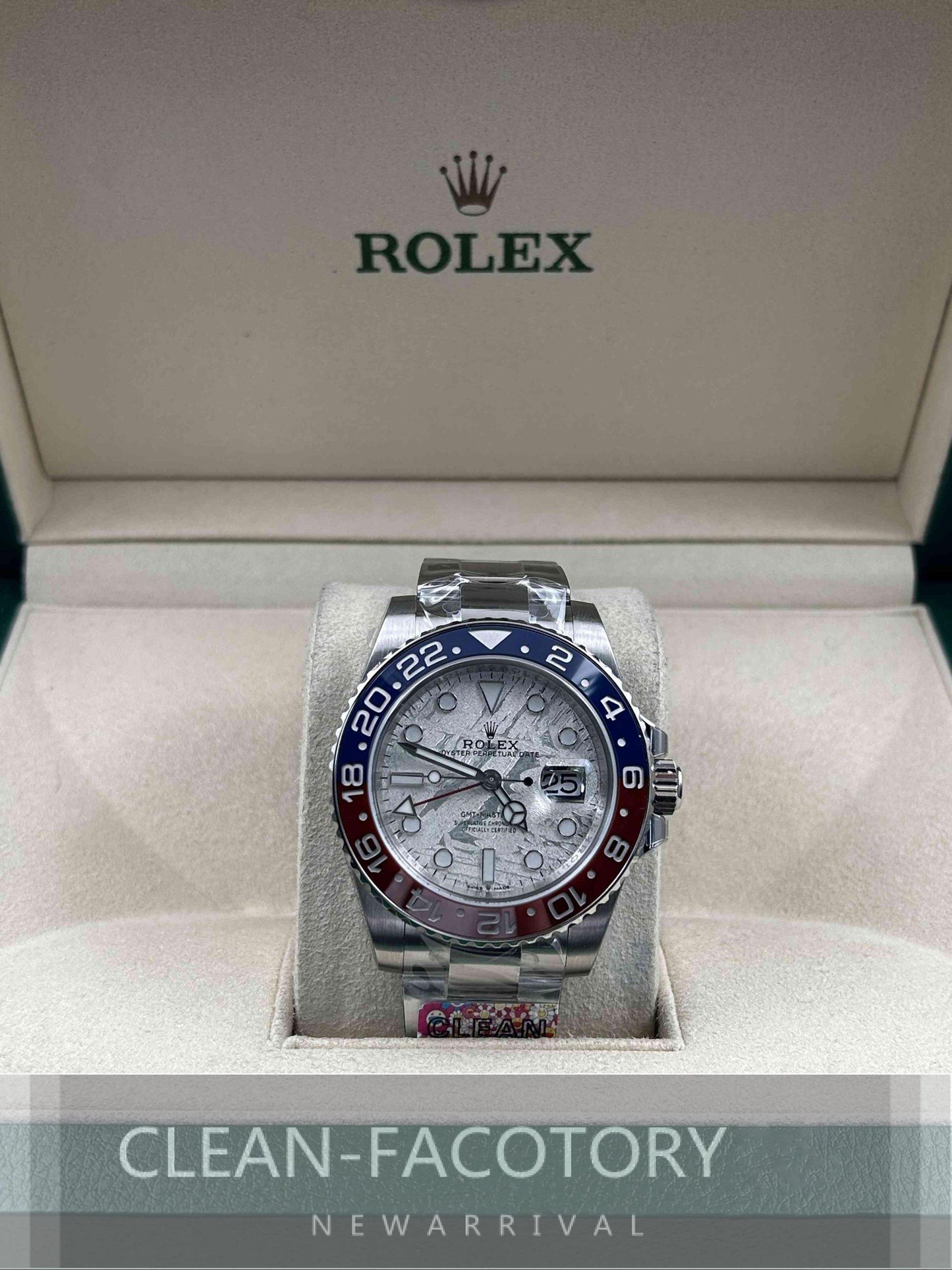 GMT-Master II 126710BLRO “Meteorite Dial” 40mm Clean Factory
