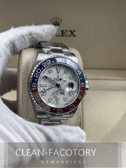 GMT-Master II 126710BLRO “Meteorite Dial” 40mm Clean Factory