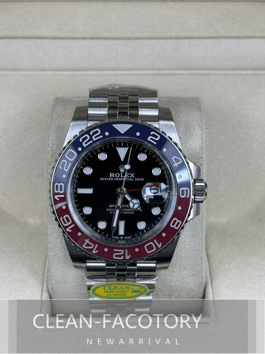 GMT-Master II 126710BLRO “Pepsi” Jubilee 40mm Clean Factory