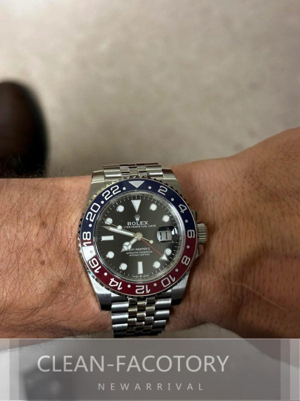 GMT-Master II 126710BLRO “Pepsi” Jubilee 40mm Clean Factory