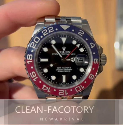 GMT-Master II 126710BLRO “Pepsi” Jubilee 40mm Clean Factory