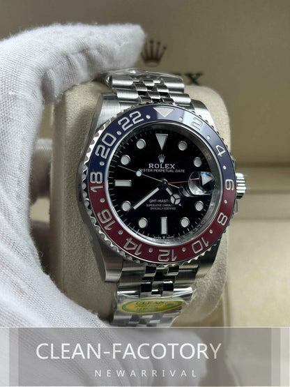 GMT-Master II 126710BLRO “Pepsi” Jubilee 40mm Clean Factory