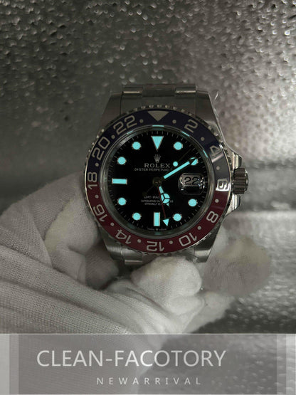 GMT-Master II 126710BLRO “Pepsi” Oyster 40mm Clean Factory