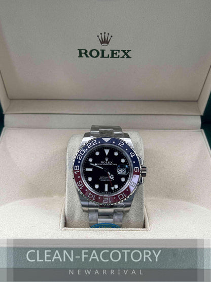 GMT-Master II 126710BLRO “Pepsi” Oyster 40mm Clean Factory
