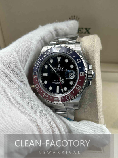 GMT-Master II 126710BLRO “Pepsi” Oyster 40mm Clean Factory