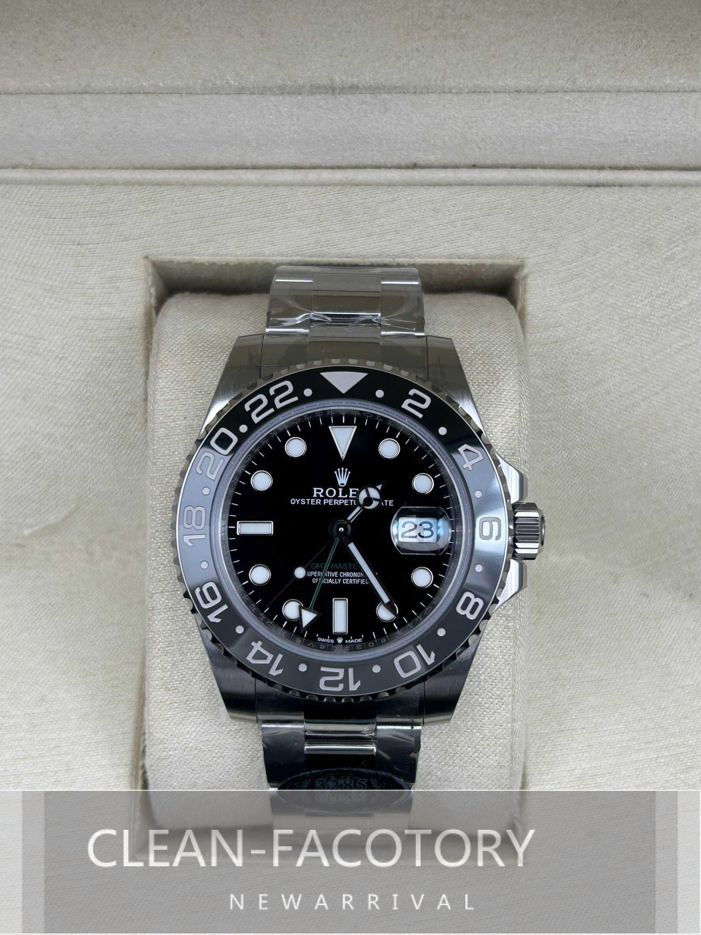 GMT-Master II 126710GRNR “Bruce Wayne” Oyster 40mm Clean Factory
