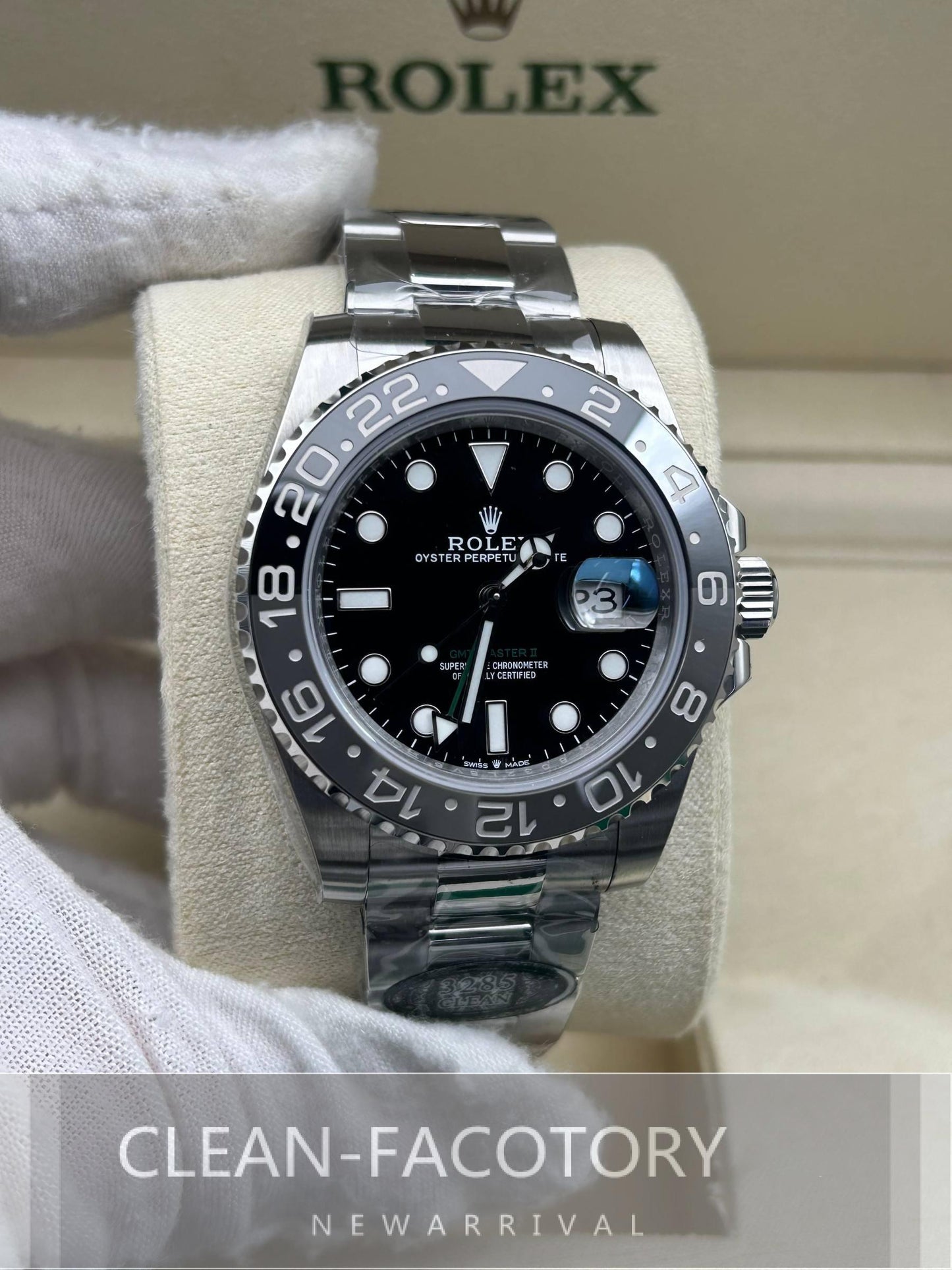 GMT-Master II 126710GRNR “Bruce Wayne” Oyster 40mm Clean Factory