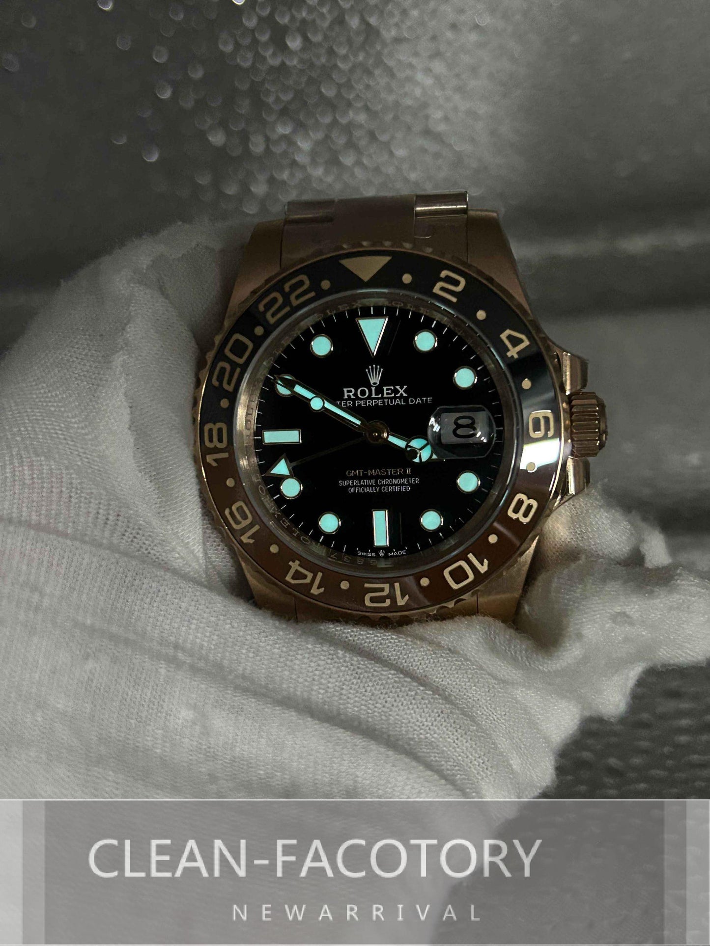 GMT-Master II 126715CHNR “Root Beer” Everose 40mm Clean Factory