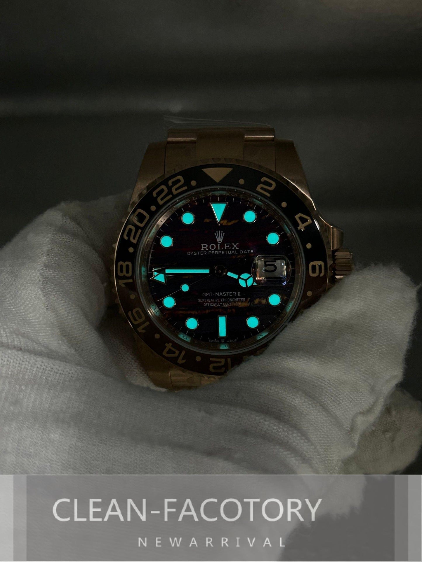 GMT-Master II 126715CHNR “Root Beer” Everose 40mm Clean Factory