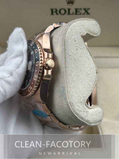 GMT-Master II 126715CHNR “Root Beer” Everose 40mm Clean Factory