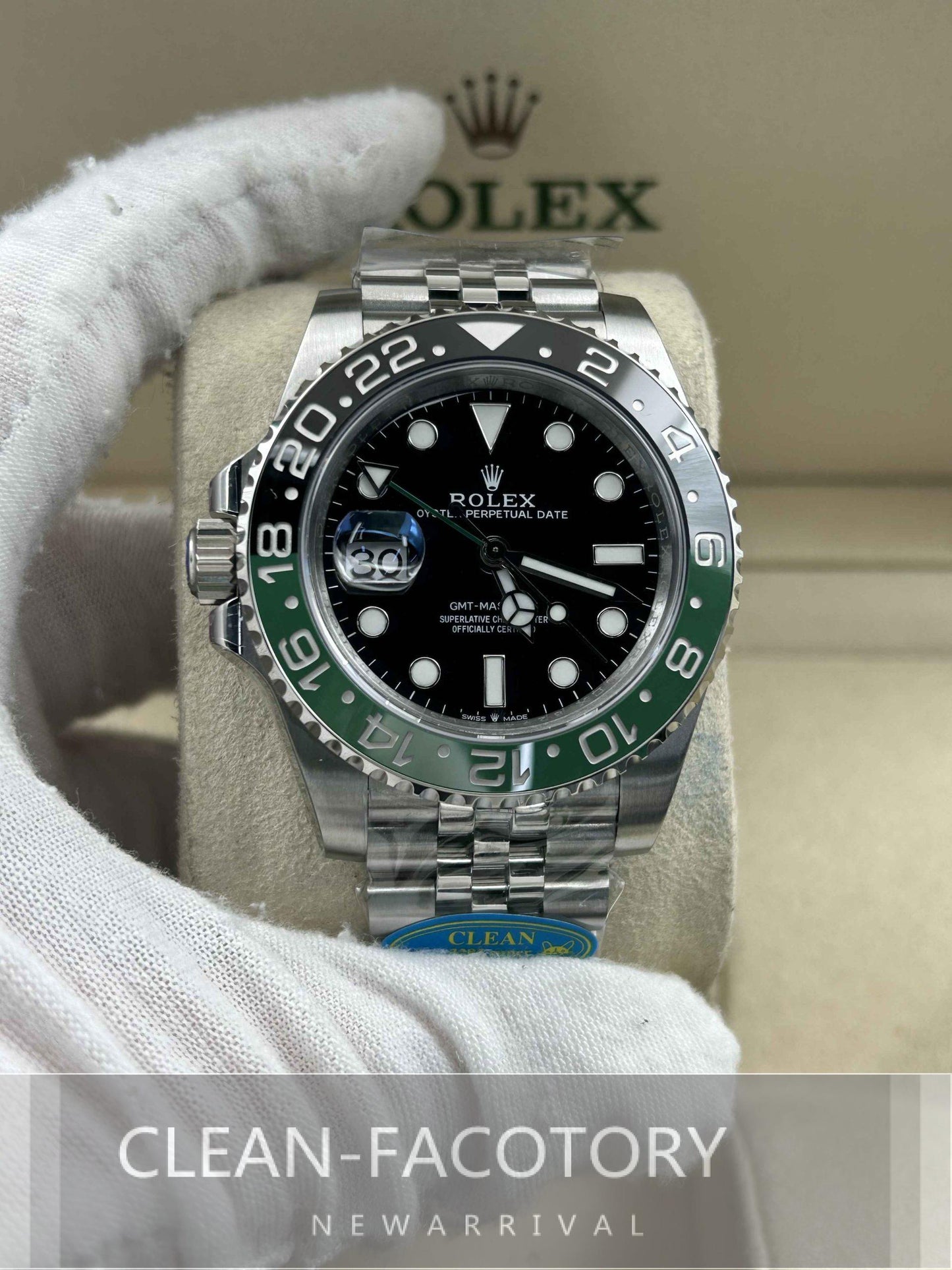 GMT-Master II 126718CHNR Jubilee “Spite” Left Handed 40mm Clean Factory