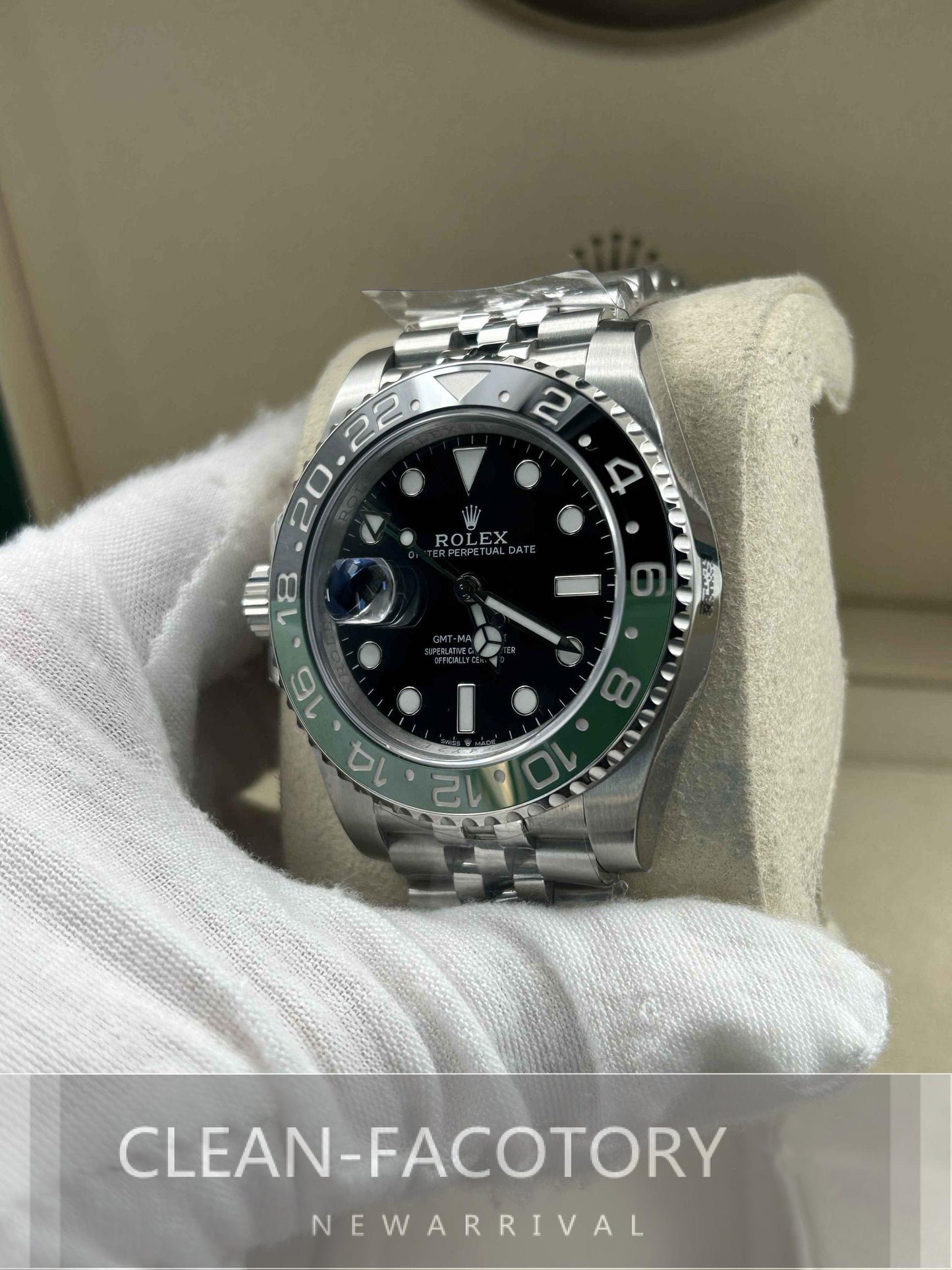 GMT-Master II 126718CHNR Jubilee “Spite” Left Handed 40mm Clean Factory