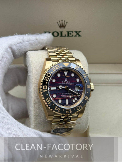 GMT-Master II 126718CHNR Jubilee “Tiger Iron Dial” 40mm Clean Factory