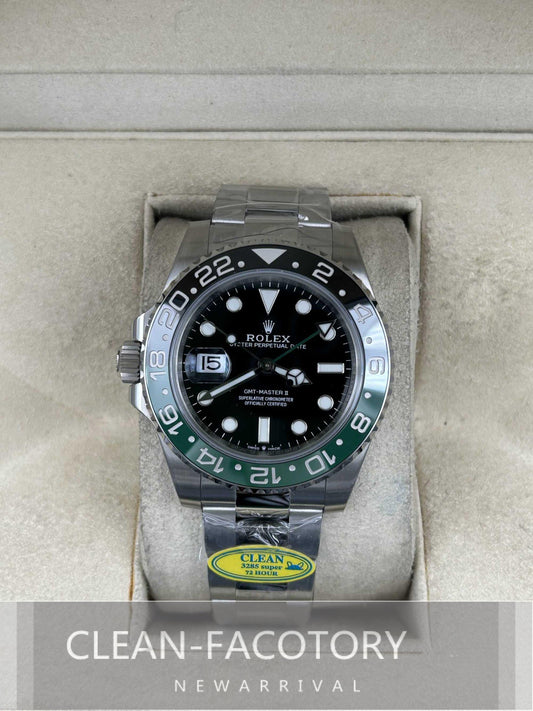 GMT-Master II 126718CHNR Oyster “Spite” Left Handed 40mm Clean Factory