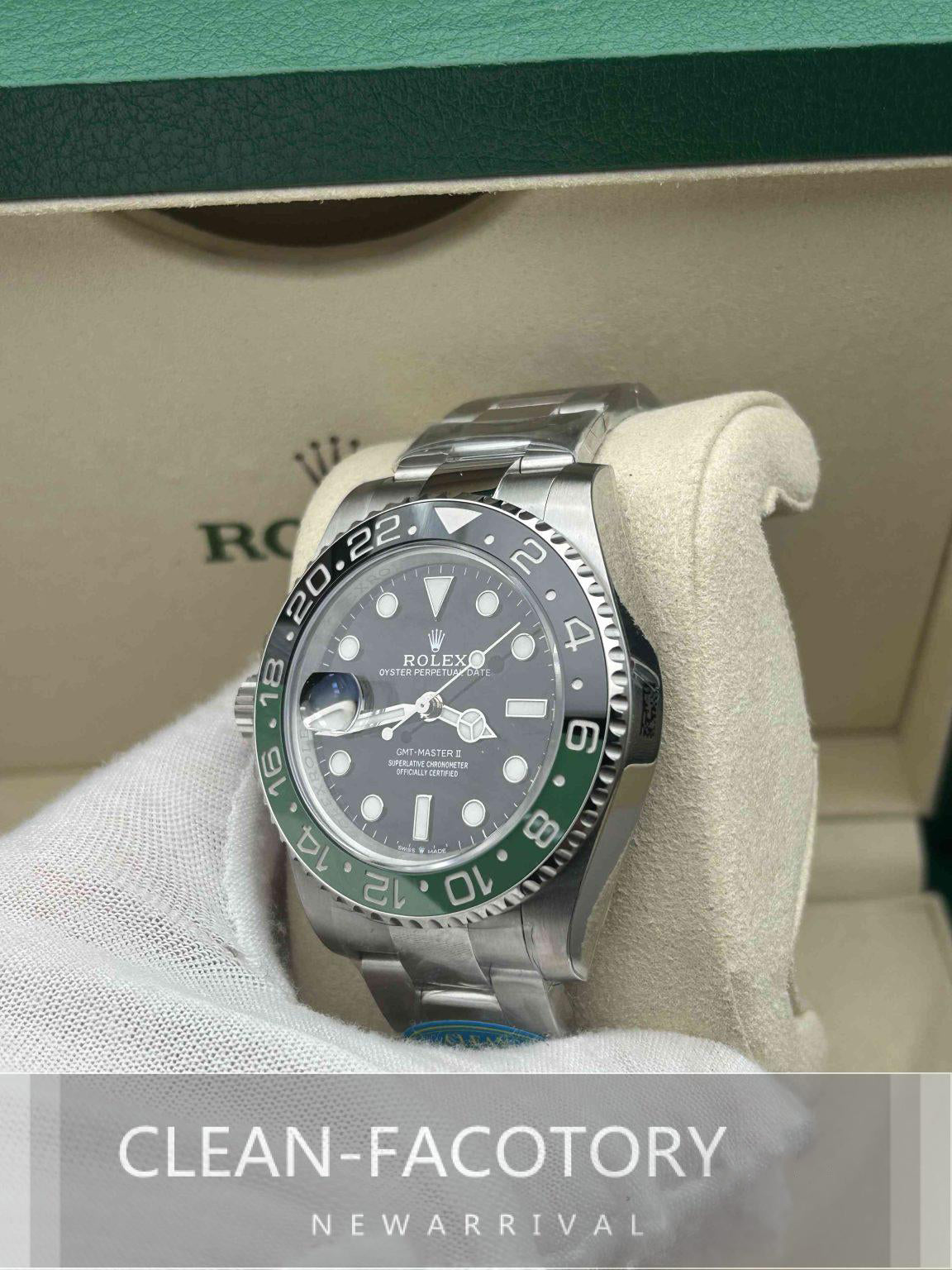GMT-Master II 126718CHNR Oyster “Spite” Left Handed 40mm Clean Factory