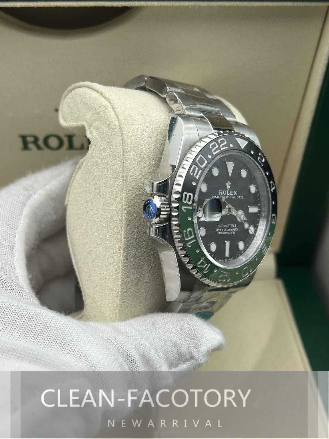 GMT-Master II 126718CHNR Oyster “Spite” Left Handed 40mm Clean Factory