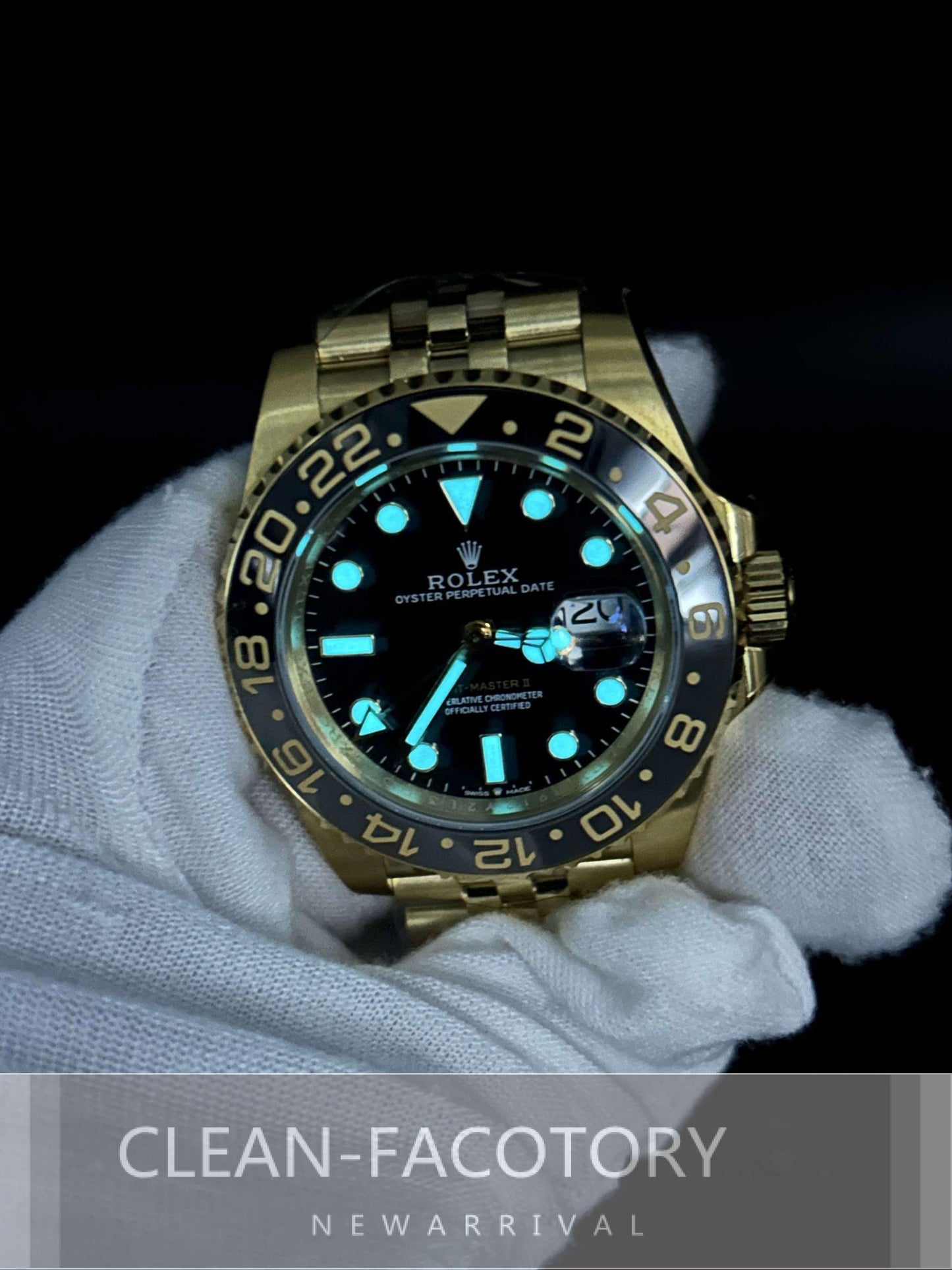 GMT-Master II 126718GRNR Jubilee “Zombie” 40mm Clean Factory