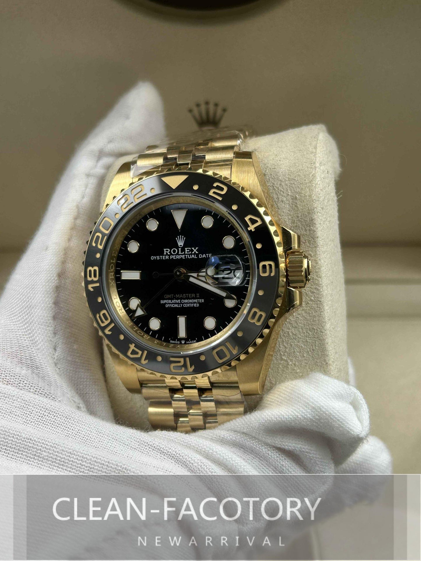 GMT-Master II 126718GRNR Jubilee “Zombie” 40mm Clean Factory