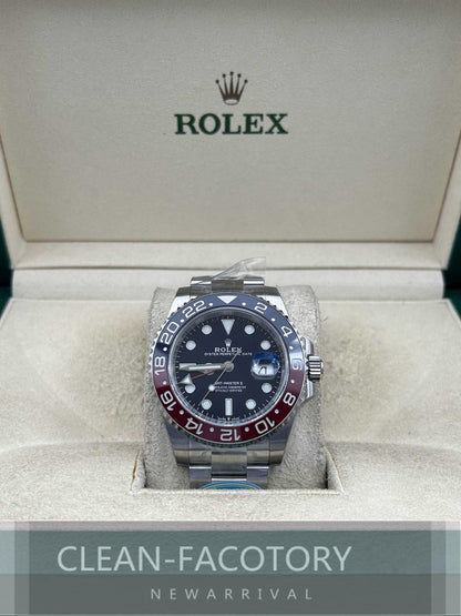 GMT-Master II 126719BLRO Oyster “Pepsi” 40mm  Clean Factory