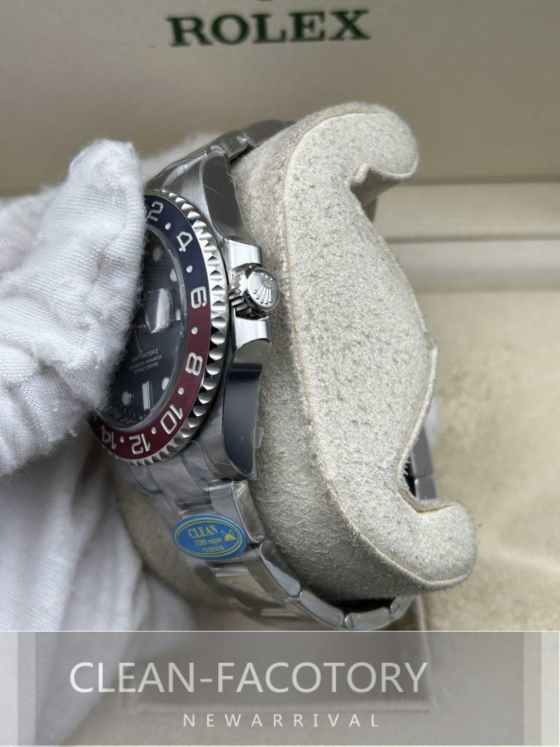 GMT-Master II 126719BLRO Oyster “Pepsi” 40mm  Clean Factory