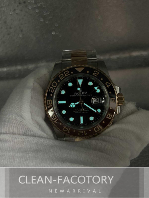 GMT-Master II 126711CHNR “Root Beer Two-Tone” Oyster 40mm Clean Factory