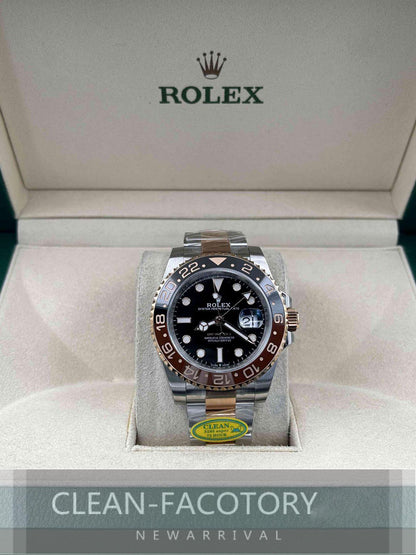 GMT-Master II 126711CHNR “Root Beer Two-Tone” Oyster 40mm Clean Factory