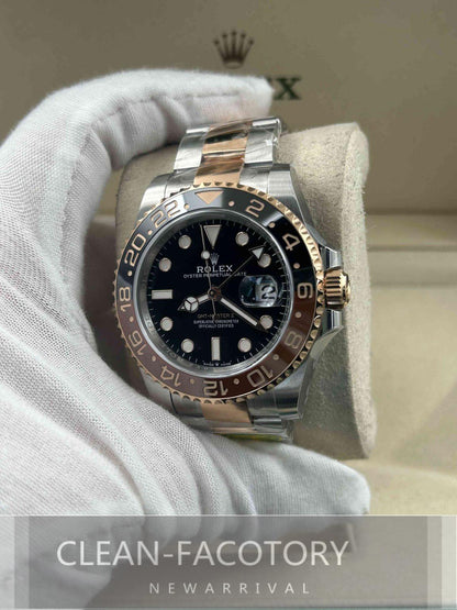 GMT-Master II 126711CHNR “Root Beer Two-Tone” Oyster 40mm Clean Factory