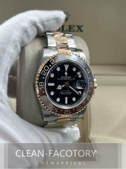 GMT-Master II 126711CHNR “Root Beer Two-Tone” Oyster 40mm Clean Factory