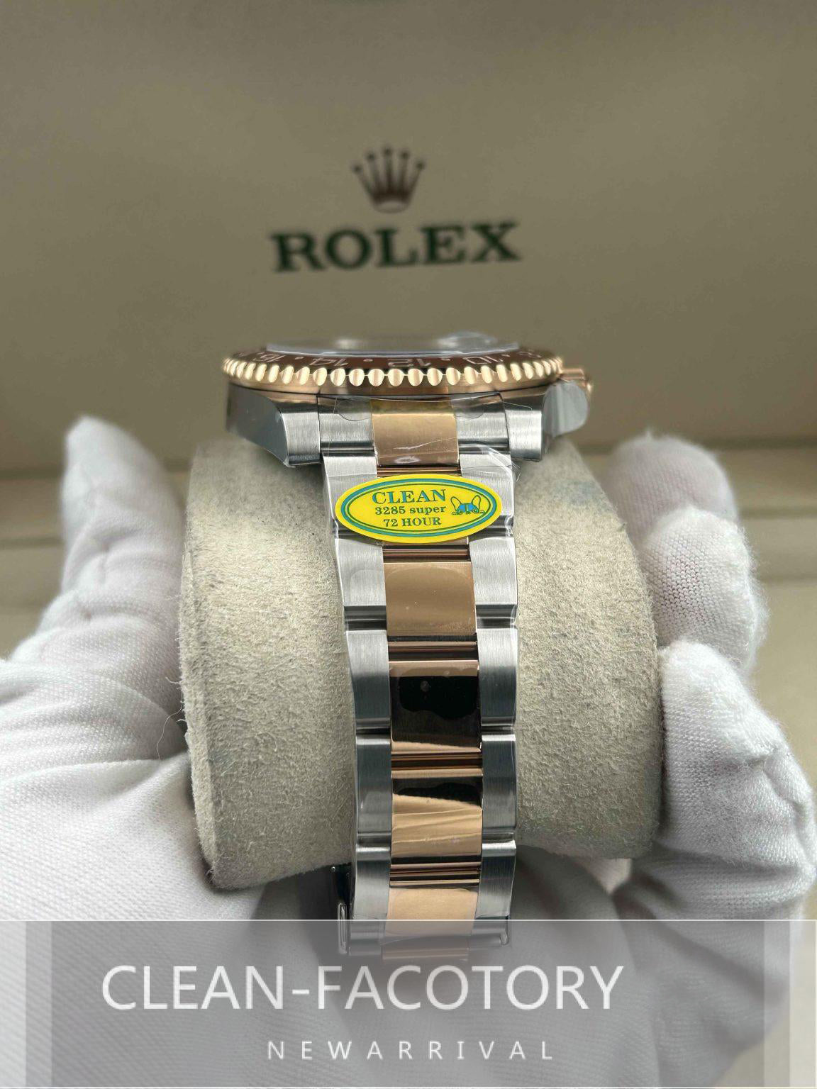 GMT-Master II 126711CHNR “Root Beer Two-Tone” Oyster 40mm Clean Factory