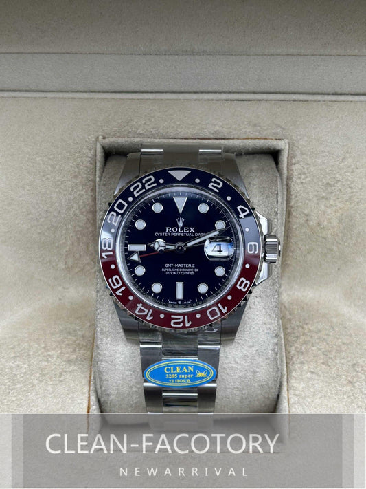 GMT-Master II 126719BLRO “Pepsi” Oyster 40mm Clean Factory