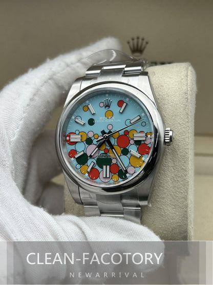 Oyster Perpetual 124300 41mm Celebration Dial Clean Factory
