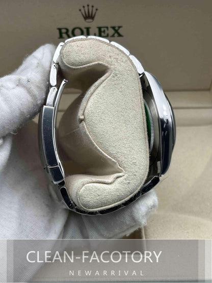 Oyster Perpetual 124300 41mm Green Dial Clean Factory