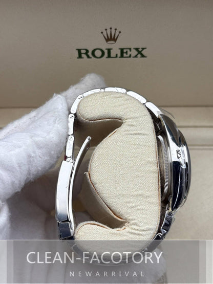 Oyster Perpetual 124300 Lady 31mm Black Dial Clean Factory