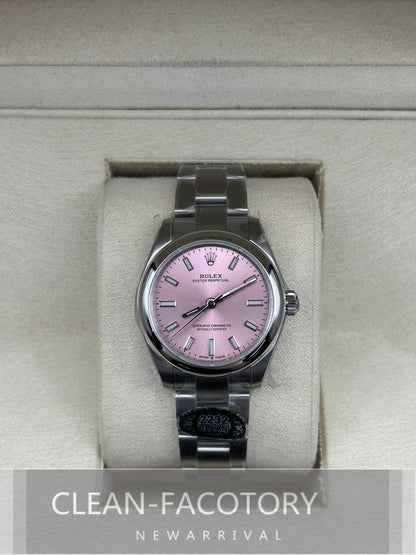 Oyster Perpetual Lady 31mm Pink Dial Clean Factory